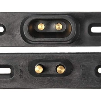 Schwarzer Schiebetür-Kontaktschalter