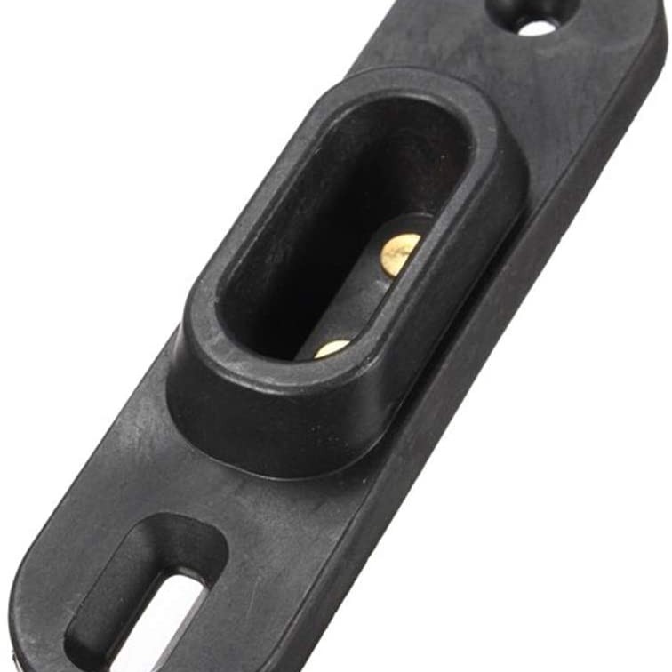 Schwarzer Schiebetür-Kontaktschalter