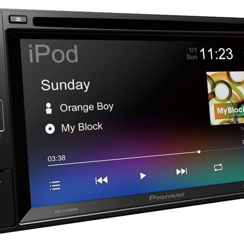 PIONEER AVH-A240DAB 2-DIN Moniceiver mit DAB+