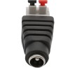 2 Stk. DC-Klinkenstecker 5,5x2,1mm Weiblich nicht schraubbar