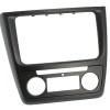 Radioblende SKODA Yeti ab 2009 2DIN black Klimaautomatik