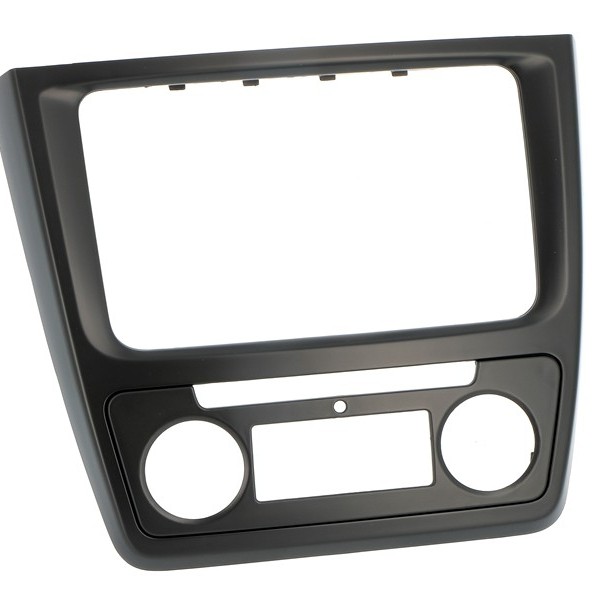 Radioblende SKODA Yeti ab 2009 2DIN black Klimaautomatik