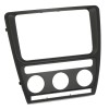 Radioblende SKODA Octavia (1Z) ab 2004-09 2DIN black Klimaautomatik