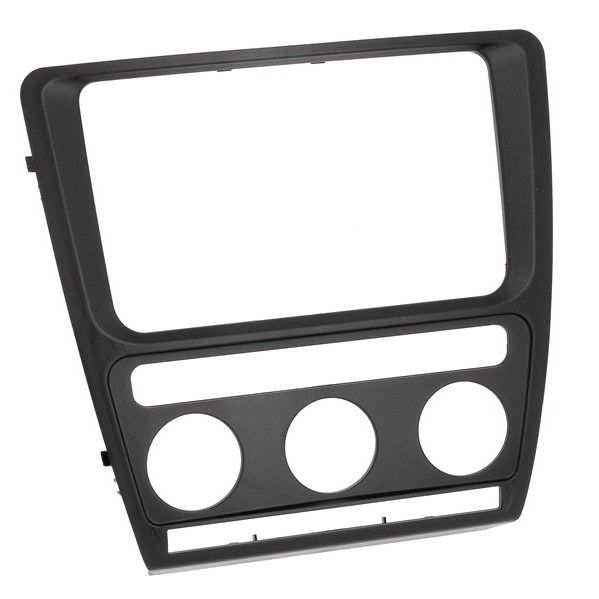 Radioblende SKODA Octavia (1Z) ab 2004-09 2DIN black Klimaautomatik