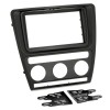 Radioblende SKODA Octavia (1Z) ab 2004-09 2DIN black Klimaautomatik