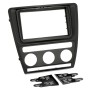 Radioblende SKODA Octavia (1Z) ab 2004-09 2DIN black Klimaautomatik