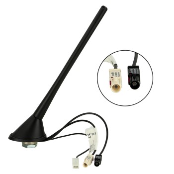 Dachantenne AM/FM DAB/DAB+ 60° Stabneigung 12V extern