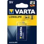 Batterie LONGLIFE 9V E-Block, 1-er Bli. Varta