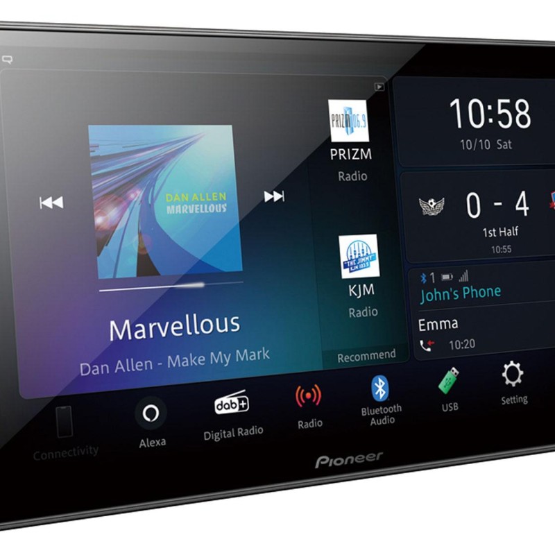 Pioneer SPH-EVO93DAB 2-DIN 9 Display und Carplay