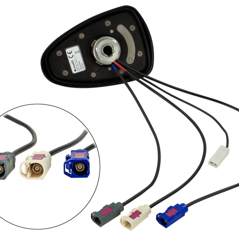 Dachantenne AM/FM DAB/DAB+ GNSS (GPS/GLONASS) Shark II