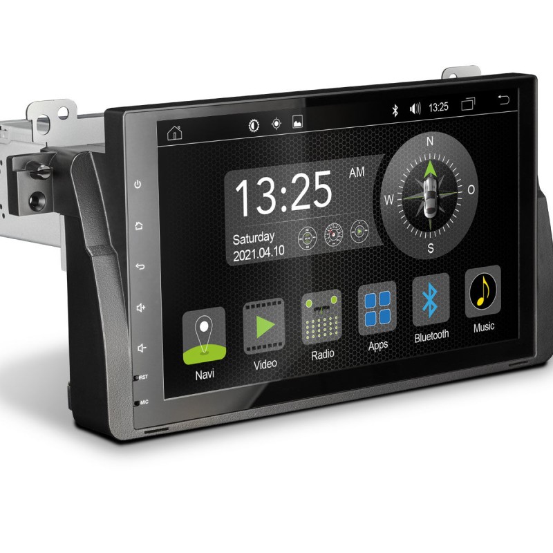 Radical R-C12BM1Android Autoradio für BMW 3er E46 Limousine, Touring, Coupé, M3