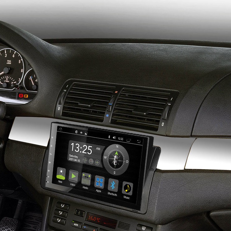 Radical R-C12BM1Android Autoradio für BMW 3er E46 Limousine, Touring, Coupé, M3