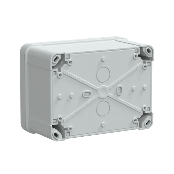 Abzweigdose Thalassa, Gehäuse ABS lichtgrau 164×121×87 mm
