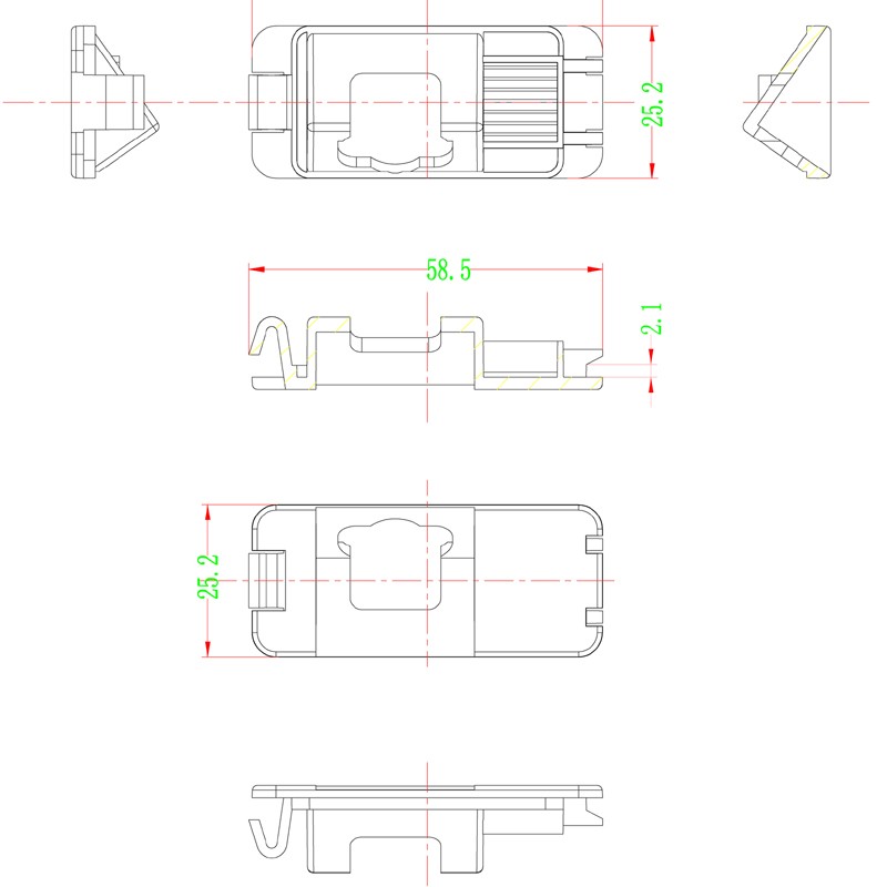 Griffleisten-Kamera FORD, warm-weiße LED