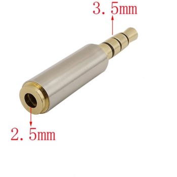 Klinke adapter 3.5mm männlich - 2.5mm weiblich Stereo