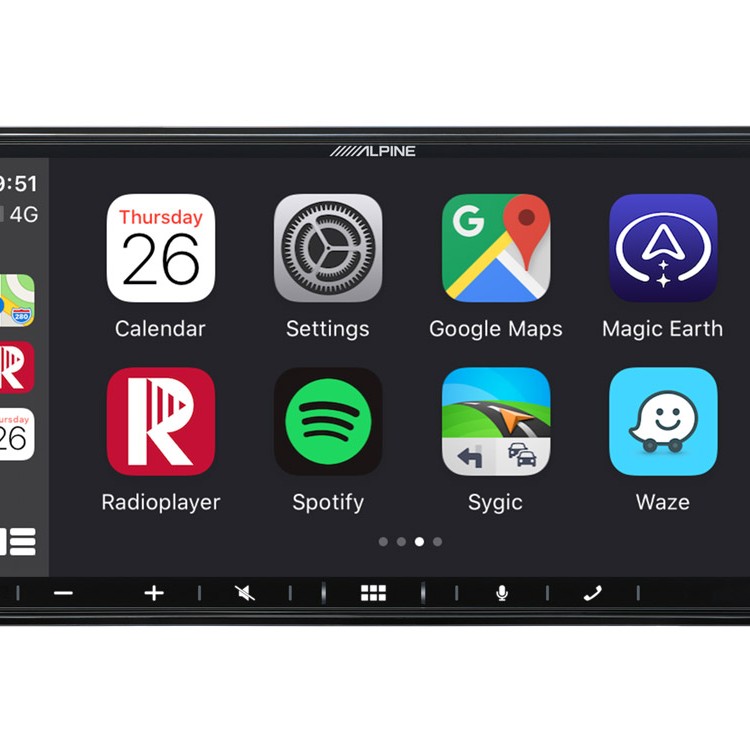 Alpine iLX-W690D 2-DIN Autoradio mit DAB+ / Android Auto / Apple CarPlay