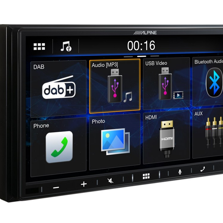 Alpine iLX-W690D 2-DIN Autoradio mit DAB+ / Android Auto / Apple CarPlay