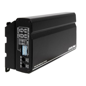 Alpine KTA-450 4-Kanal Verstärker (Head Unit Power Pack), 50 WRMS @ 4 Ohm