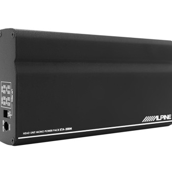 Alpine KTA-200M Monoblock Subwoofer Amplifier 1 x 400W