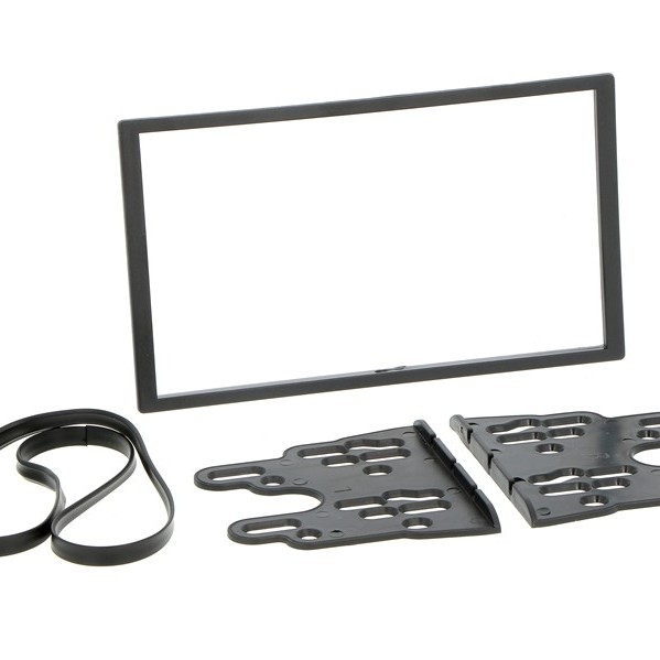 Radioblende HONDA Jazz (GD) Fit ab 2001-08 2DIN anthrazi Installer Kit Klimaauto