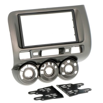 Radioblende HONDA Jazz (GD) Fit ab 2001-08 2DIN schwarz Installer Kit