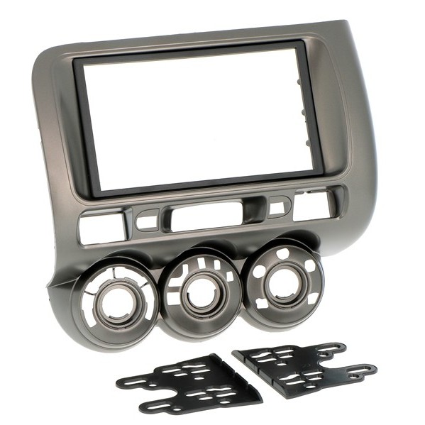 Radioblende HONDA Jazz (GD) Fit ab 2001-08 2DIN schwarz Installer Kit