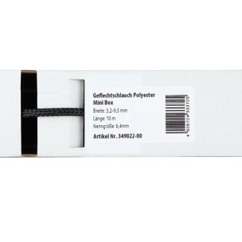 Geflechtschlauch Mini Box 3,2-9,5 mm / 10 m