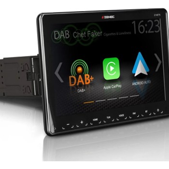 ZENEC Z-N875 1-DIN Moniceiver Android Auto Apple CarPlay DAB+