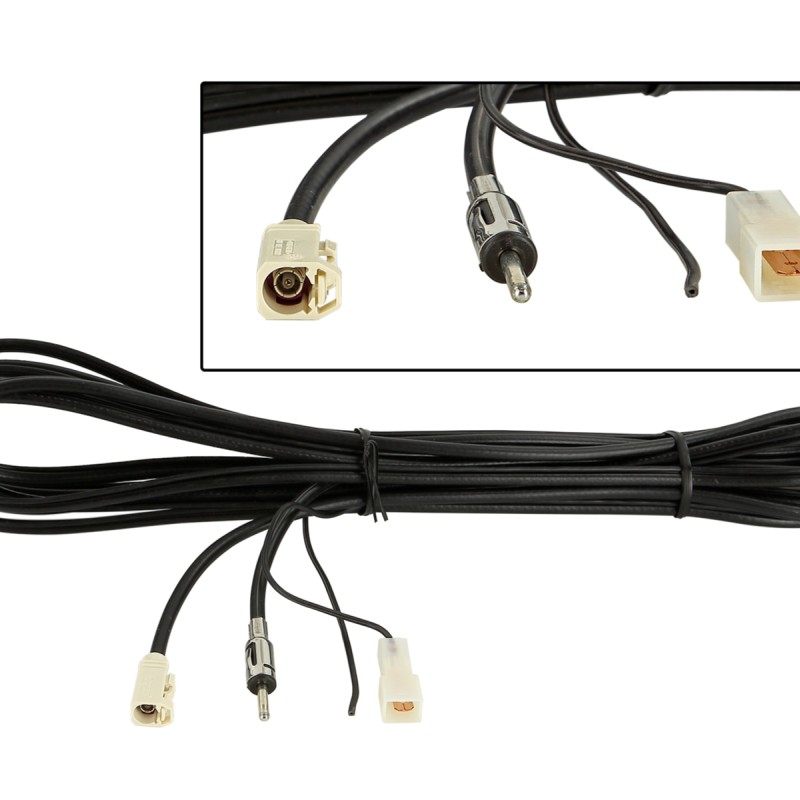 Antennenkabel Verlängerung Fakra B(f) > DIN(m) 500cm