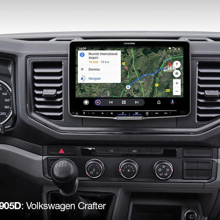 Alpine ILX-F905D 1-DIN - 9 Bildschirm. mit Apple CarPlay und Android Auto