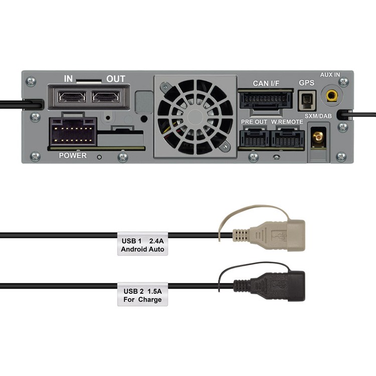 Alpine ILX-705D Wireless Apple CarPlay und Android Auto