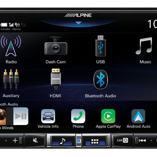 Alpine ILX-705D Wireless Apple CarPlay und Android Auto