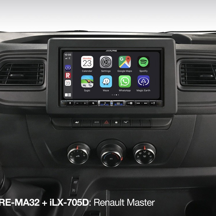 Alpine ILX-705D Wireless Apple CarPlay und Android Auto