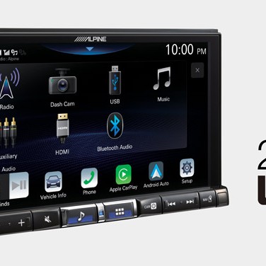 Alpine ILX-705D Wireless Apple CarPlay und Android Auto
