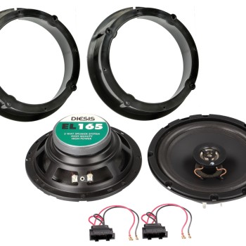 Lautsprecher Kit Audi / Seat / Skoda / VW Calearo 2-Wege Coaxial