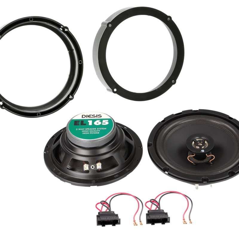 Lautsprecher Kit Seat / Skoda / VW Calearo 2-Wege Coaxial