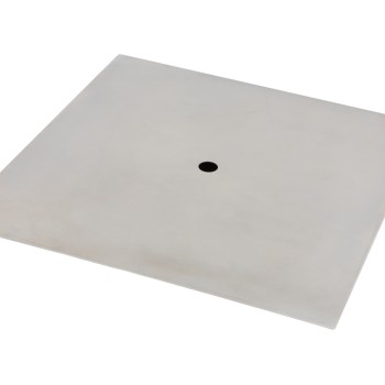 Antennenmontageträger 400mm x 400mm x 1mm Edelstahl