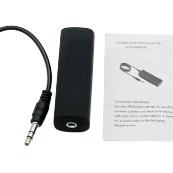 Lärm Isolator Anti-störungen Sicher Zubehör Clear Sound Auto Audio Aux Mit 3,5 m