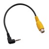 2,5mm Stereo Klinke Stecker Auf Cinch-buchse Adapter Kabel für Kamera eingang