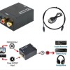 Digital Optical Toslink auf Analog RCA Audio Converter Adapter