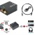 Digital Optical Toslink auf Analog RCA Audio Converter Adapter
