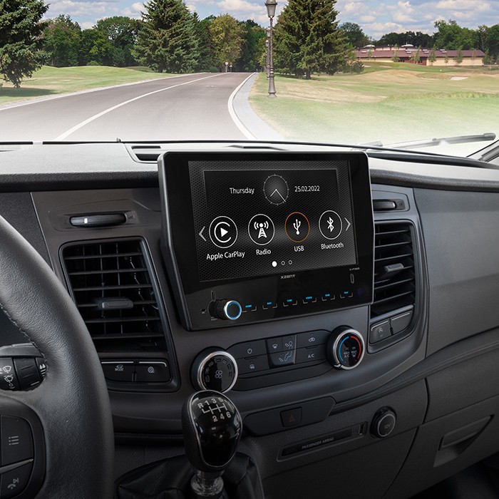 XZENT X-F285 9 CarPlay Infotainer Ford Transit