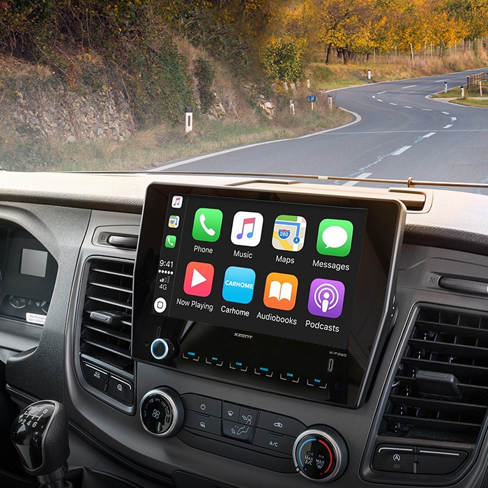 XZENT X-F285 9 CarPlay Infotainer Ford Transit