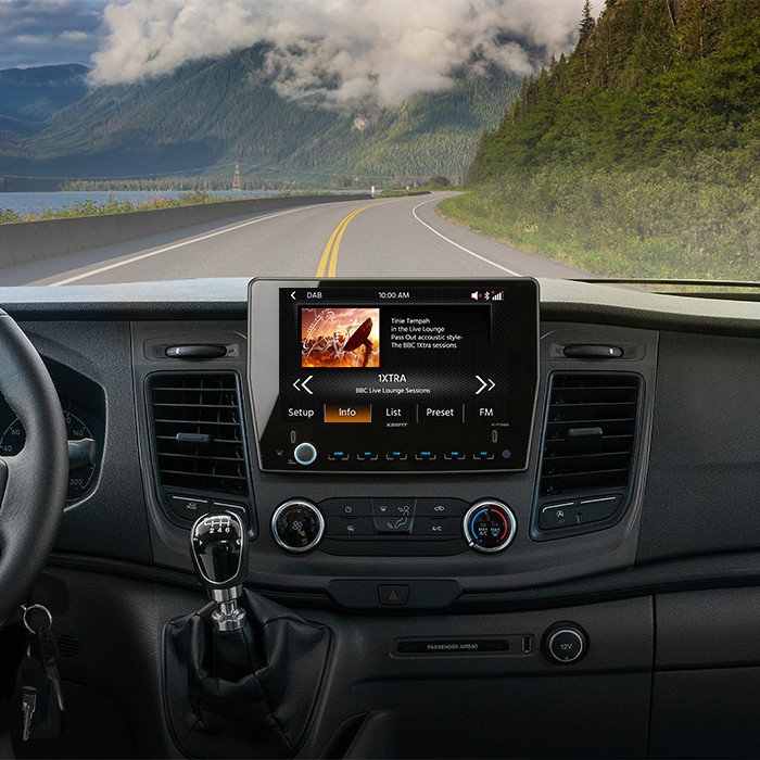 XZENT X-F285 9 CarPlay Infotainer Ford Transit