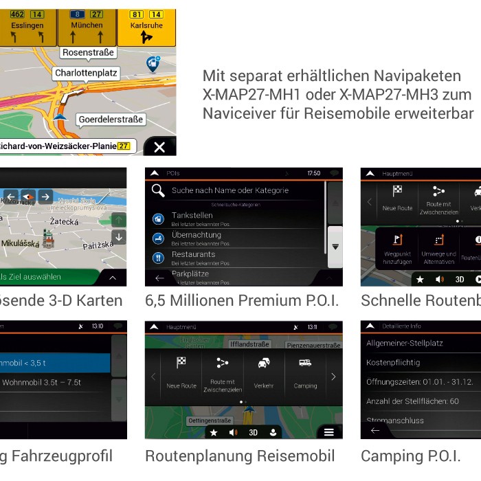 XZENT X-F285 9 CarPlay Infotainer Ford Transit