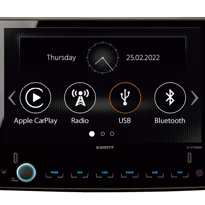 XZENT X-F285 9 CarPlay Infotainer Ford Transit