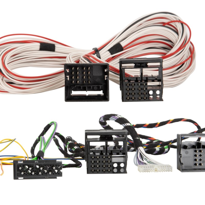 BMW X5 Radioeinbau und Verstärker-Bypasskabel für Fahrzeuge mit DSP-Verstärker