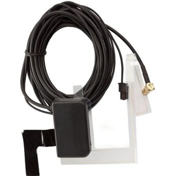 DENSION DAB1ANT DAB/DAB+ Glasklebeantenne mit SMB Buchse  DENSION-Molex-Stecker