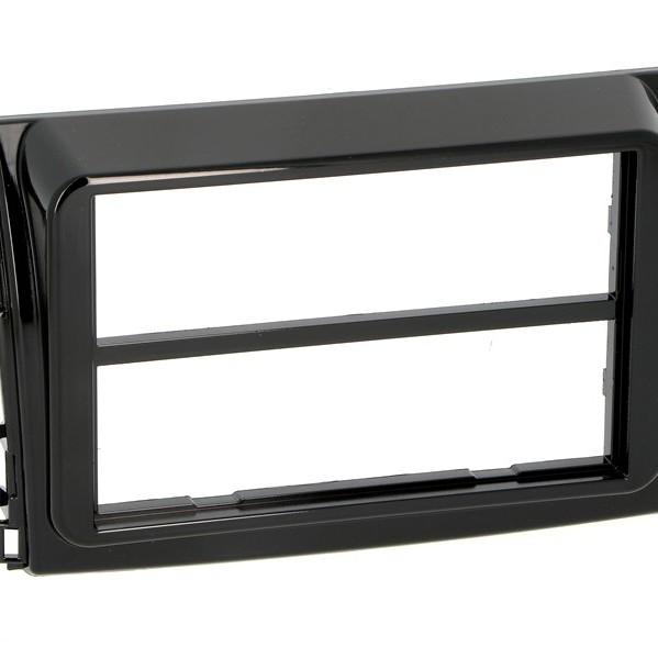 Radioblende FIAT Ducato ab 2021- 1DIN piano black mit Fach