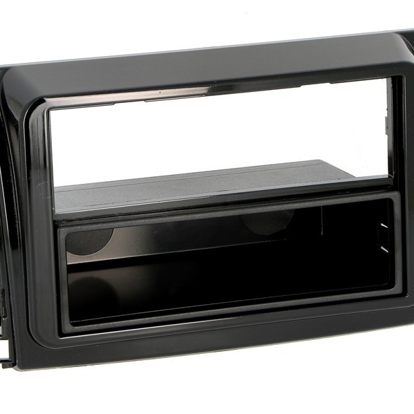 Radioblende FIAT Ducato ab 2021- 1DIN piano black mit Fach